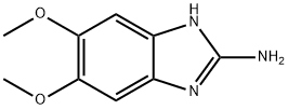 1H-Benzimidazol-2-amine,5,6-dimethoxy-(9CI) Struktur