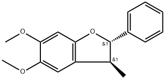 Obtusafuran methyl ether Struktur