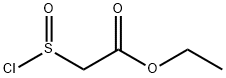 Acetic acid, 2-(chlorosulfinyl)-, ethyl ester Struktur