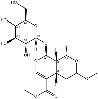 7-O-Methylmorroniside Struktur