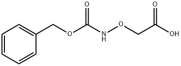 Acetic acid, 2-[[[(phenylmethoxy)carbonyl]amino]oxy]- Struktur