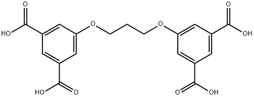 5,5'-(propane-1,3-diylbis(oxy))diisophthalic acid Struktur