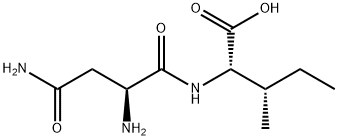 L-Isoleucine, L-asparaginyl- Struktur