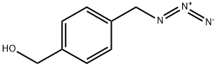 Benzenemethanol, 4-(azidomethyl)- Struktur