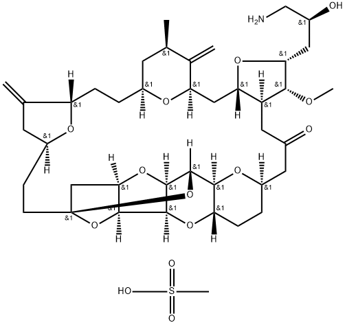 Eribulin Mesylate Struktur