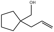 [1-(prop-2-en-1-yl)cyclopentyl]methanol Struktur