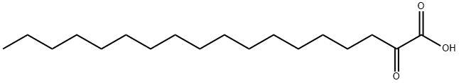 Octadecanoic acid, 2-oxo- Struktur