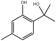 8-Hydroxythymol Struktur