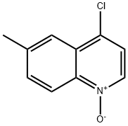 Quinoline, 4-chloro-6-methyl-, 1-oxide Struktur