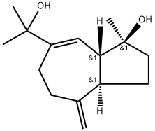 4β,12-dihydroxyguaian-6,10-diene Struktur