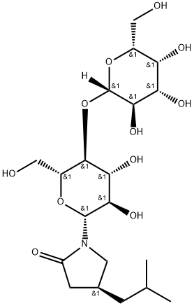 Pregabalin Lactam (S)-Isomer Lactose Adduct Struktur