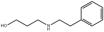 1-Propanol, 3-[(2-phenylethyl)amino]- Struktur