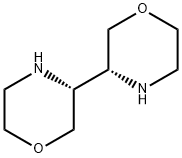 3,3'-Bimorpholine, (3R,3'R)- Struktur