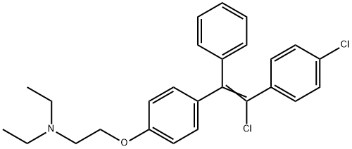 Enclomiphene Impurity 6 Struktur