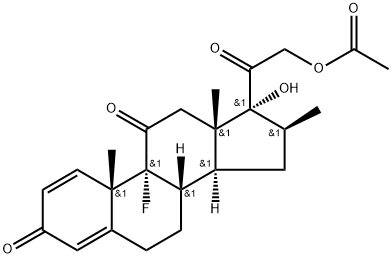 Betamethasone 11-Oxo 21-Acetate Struktur