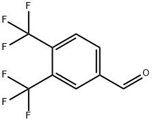 Benzaldehyde, 3,4-bis(trifluoromethyl)- Struktur