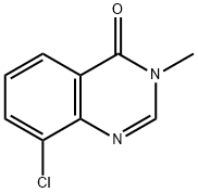 8-Chloro-3-methyl-3H-quinazolin-4-one Struktur