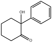 Cyclohexanone, 2-hydroxy-2-phenyl- Struktur