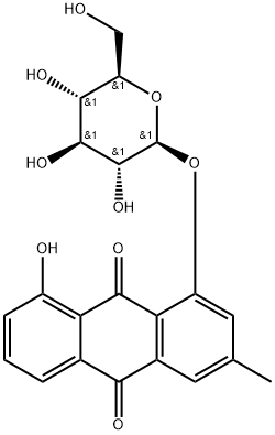 Chrysophanein Struktur