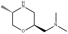 2-Morpholinemethanamine,N,N,5-trimethyl-,(2S,5S)- Struktur