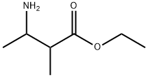 ethyl 3-amino-2-methylbutanoate Struktur