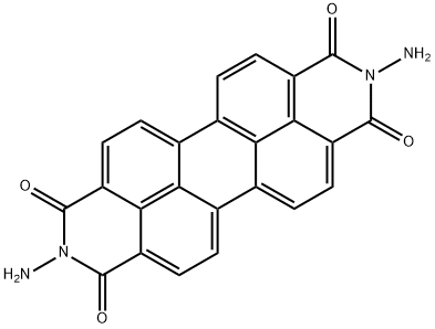 Anthra[2,1,9-def:6,5,10-d'e'f']diisoquinoline-1,3,8,10(2H,9H)-tetrone, 2,9-diamino- (9CI) Struktur