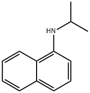 1-Naphthalenamine, N-(1-methylethyl)- Struktur