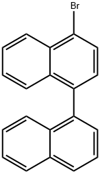 1,1'-Binaphthalene, 4-bromo- Struktur