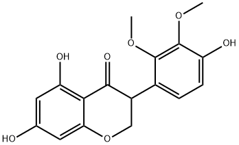 Parvisoflavanone Struktur