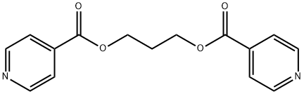 propane-1,3-diyl diisonicotinate Struktur