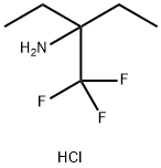 3-(trifluoromethyl)pentan-3-amine hydrochloride|3-(三氟甲基)戊-3-胺鹽酸鹽