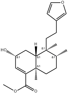 Methyl 2alpha-hydroxyhardwickiate Struktur