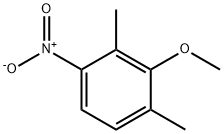 2-methoxy-1,3-dimethyl-4-nitrobenzene Struktur