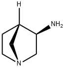 (1R,3R,4S)-1-Aza-bicyclo2.2.1hept-3-ylamine Struktur