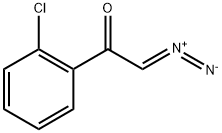 Ethanone, 1-(2-chlorophenyl)-2-diazo- Struktur