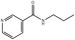 3-Pyridinecarboxamide, N-propyl- Struktur