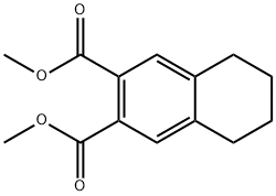 Dimethyl 5,6,7,8-tetrahydronaphthalene-2,3-dicarboxylate Struktur