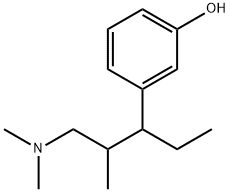 (±)-3-(1-(dimethylamino)-2-methylpentan-3-yl)phenol Struktur