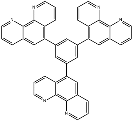 1,3,5-tri(1,10-phenanthrolin-5-yl)benzene Struktur