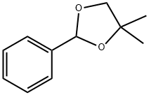 2-Phenyl-4,4-dimethyl-1,3-dioxolane Struktur