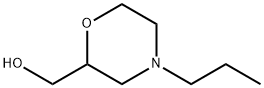 2-Morpholinemethanol, 4-propyl- Struktur