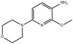 2-methoxy-6-morpholinopyridin-3-amine Struktur