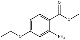 Benzoic acid, 2-amino-4-ethoxy-, methyl ester Struktur