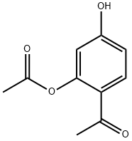 1-[2-(Acetyloxy)-4-hydroxyphenyl]ethanone Struktur