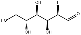 2-Deoxy-2-iodo-D-glucose Struktur