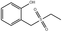 Phenol, 2-[(ethylsulfonyl)methyl]- Struktur