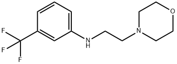 4-Morpholineethanamine, N-[3-(trifluoromethyl)phenyl]- Struktur