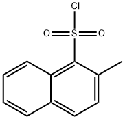 1-Naphthalenesulfonyl chloride, 2-methyl- Struktur