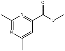 methyl 2,6-dimethylpyrimidine-4-carboxylate Struktur