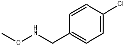 (4-chlorophenyl)methyl](methoxy)amine Struktur